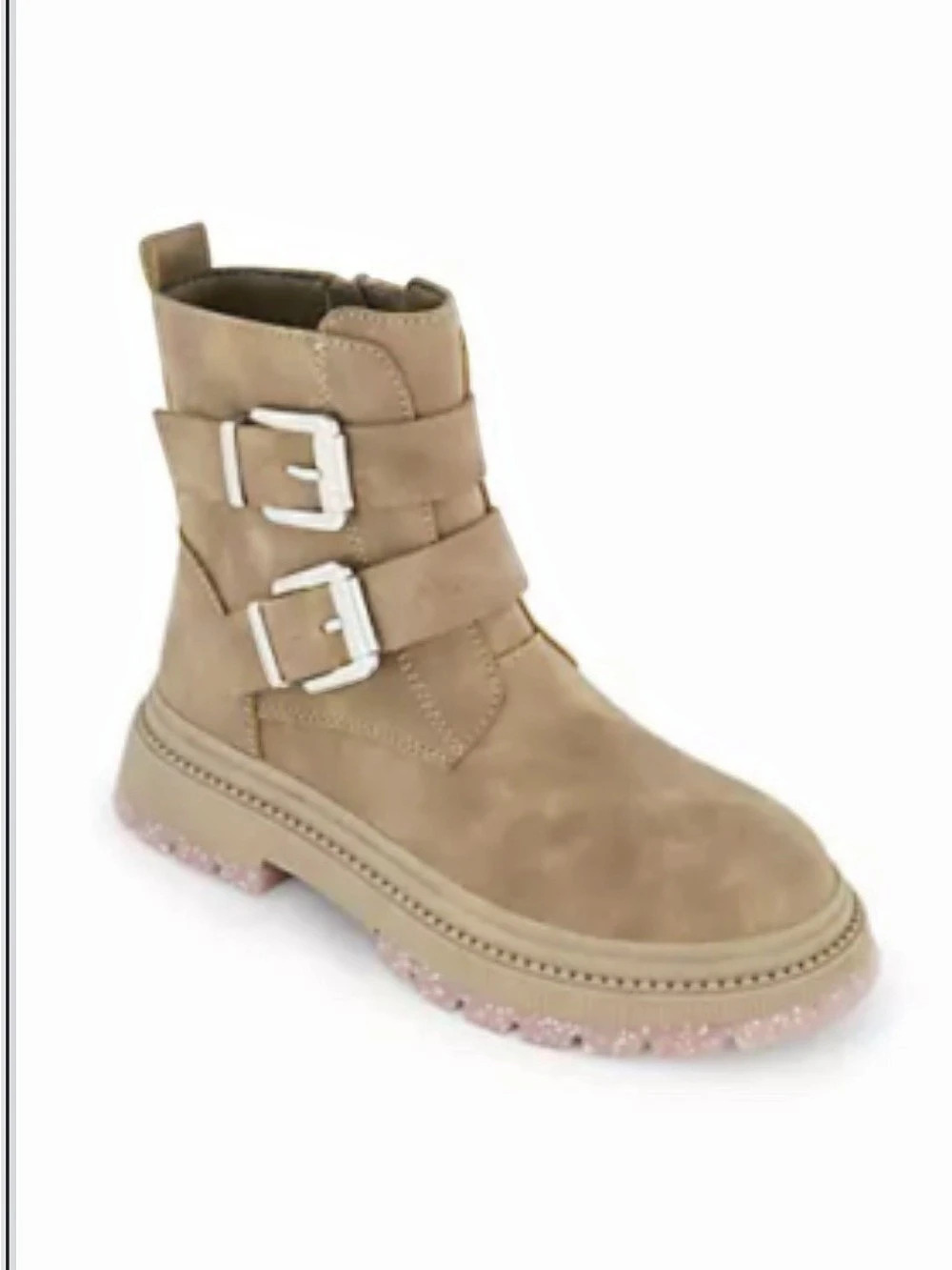 DKNY Crissa Buckle Ankle Boots Brown US 4/UK 2.5